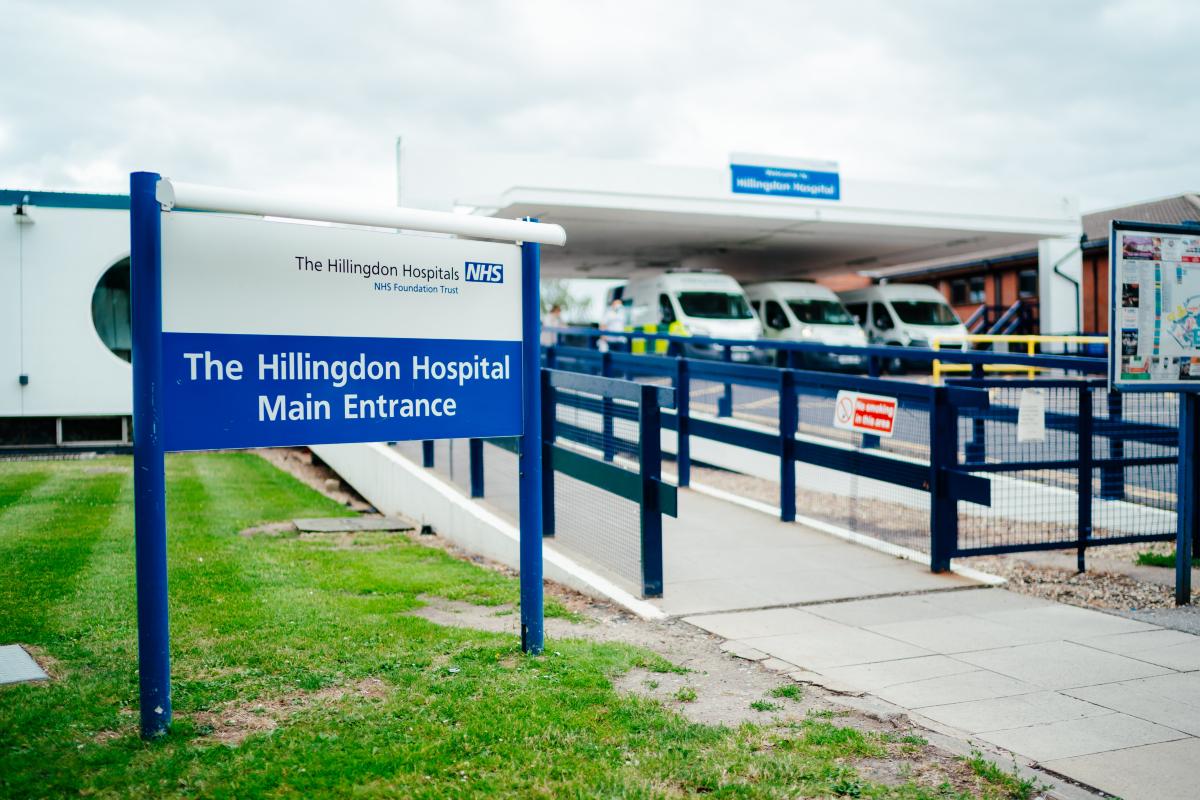 Hillingdon Hospital Exterior